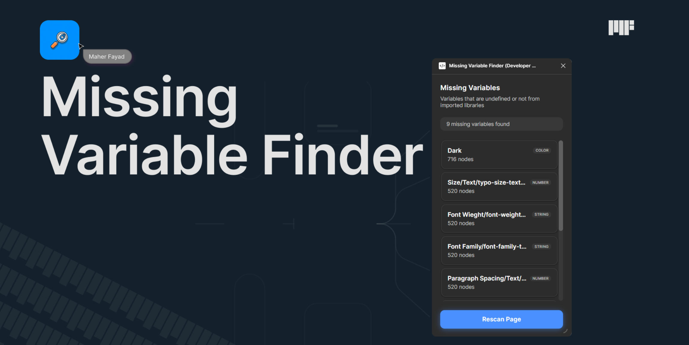 Missing Variable Finder